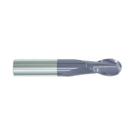 Morse Single End Mill, Ball Nose Center Cutting Regular Length, Series 5940T, 1532 Cutter Dia, 3 Overa 92564